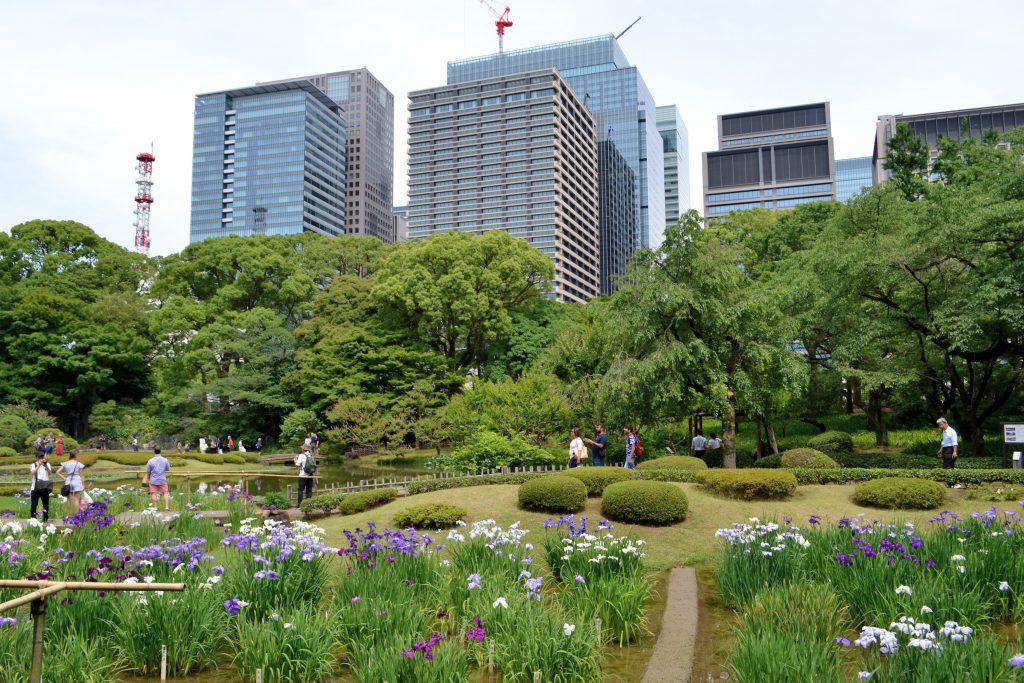 La jardin oriental du Palais Impérial de Tokyo