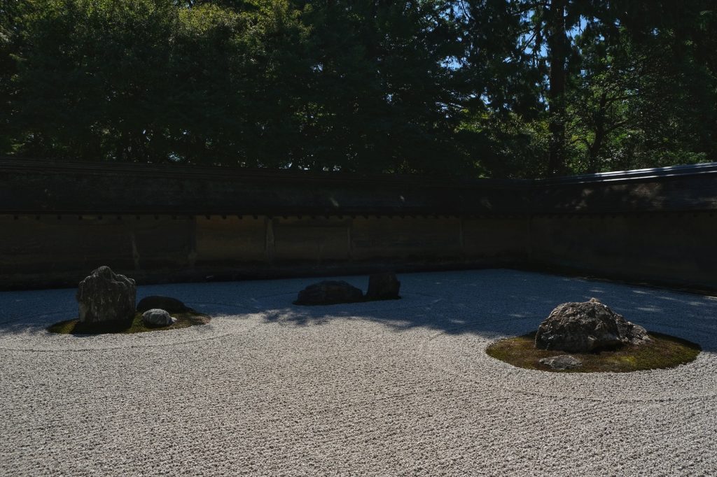 Le jardin zen du Ryoan-ji de Kyoto