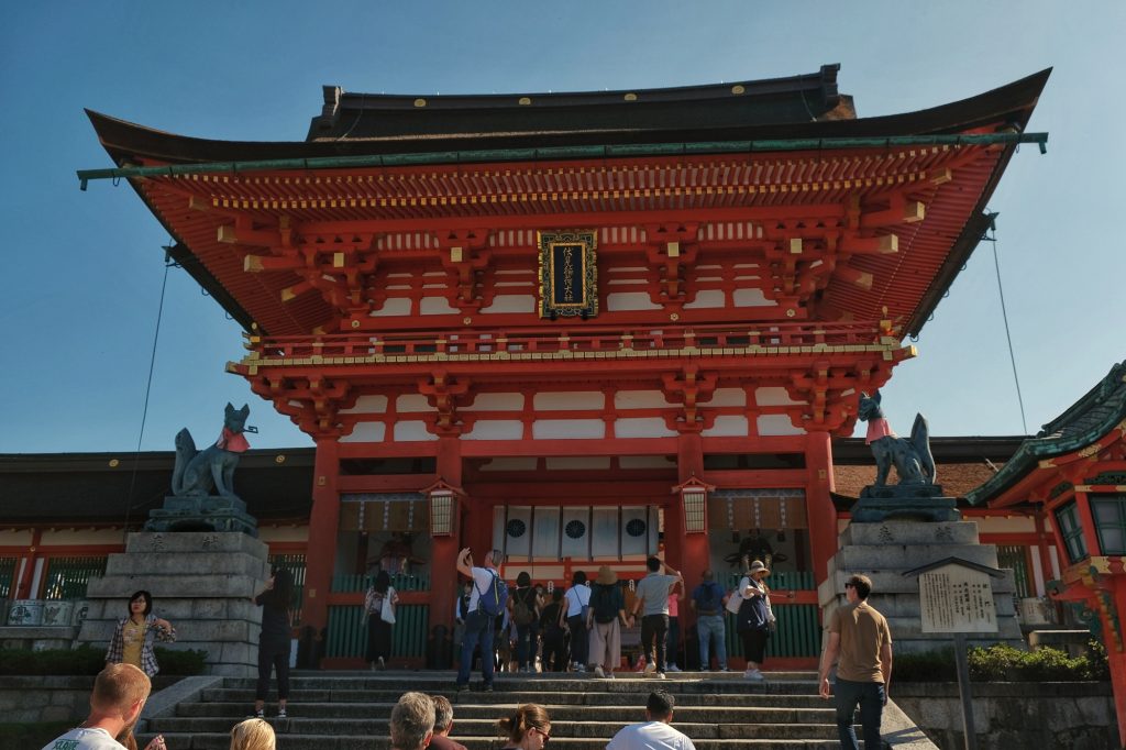La porte du Fushimi Inari Taisha