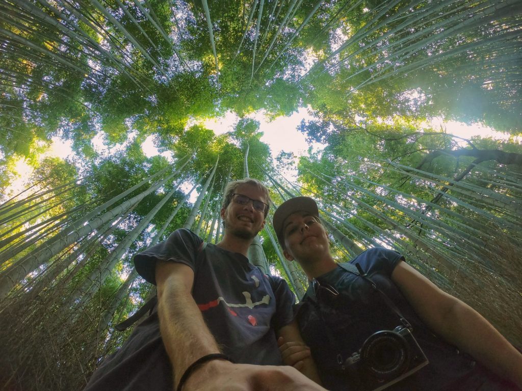 Selfie bambou