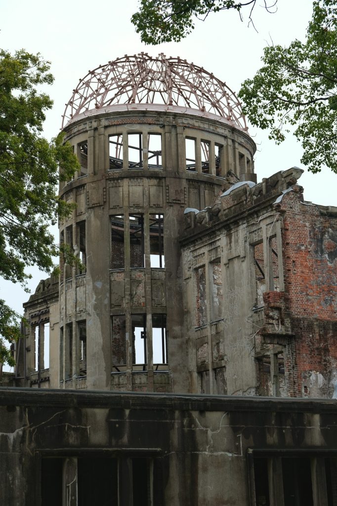 Le dôme Genbaku, devenu symbole de paix et d'espoir, à Hiroshima
