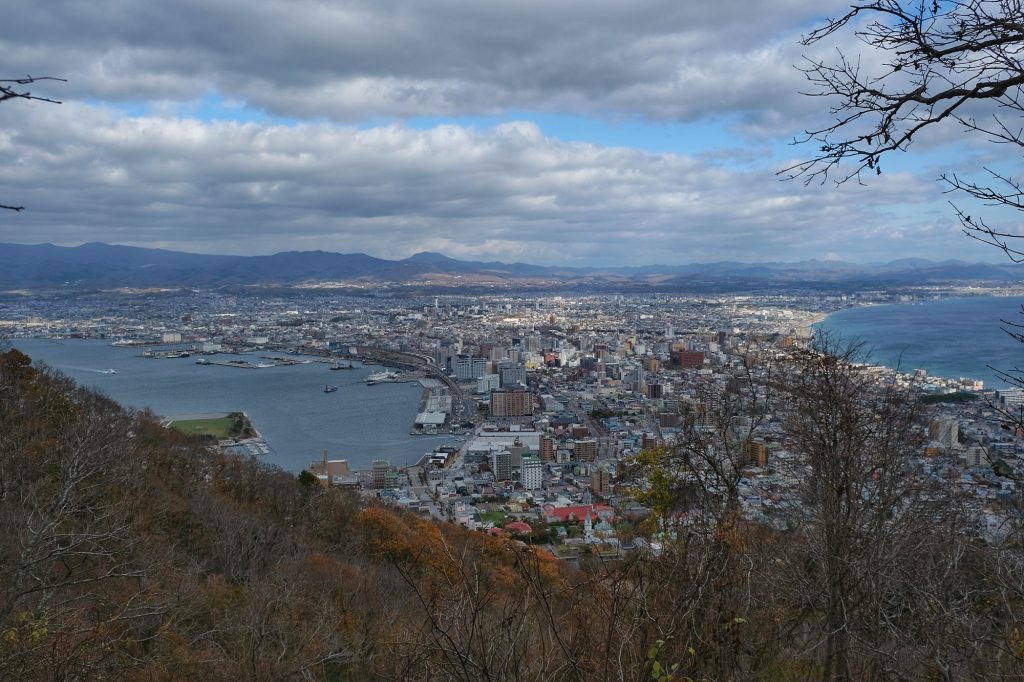Hakodate vue de haut