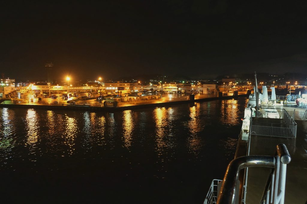 Port de Oarai, direction Hokkaido