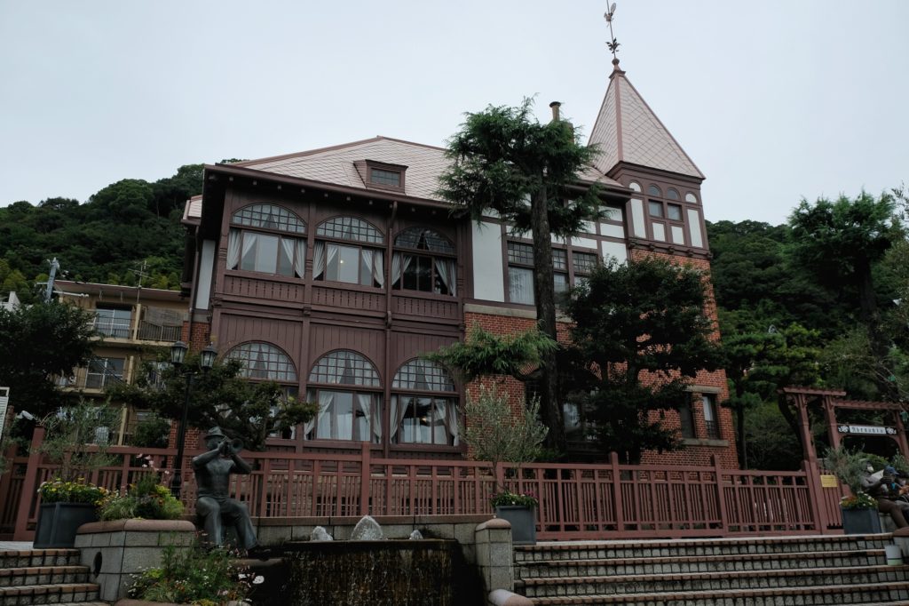 La maison Thomas dans le quartier de Kitano à Kobe