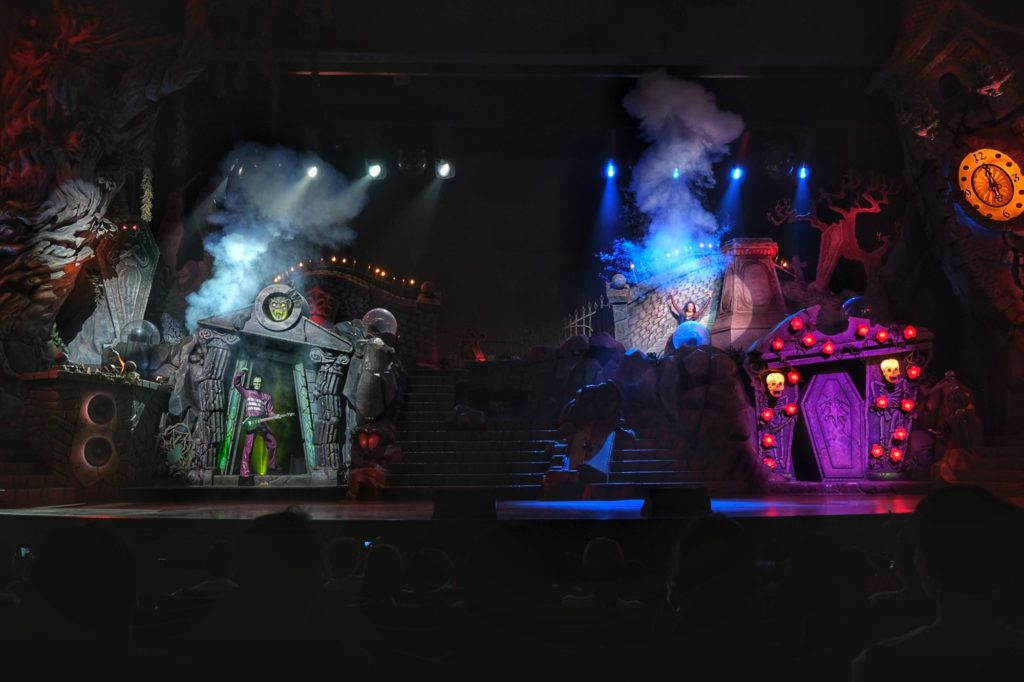 Le Monster Live Rock&Roll show du parc Universal d'Osaka
