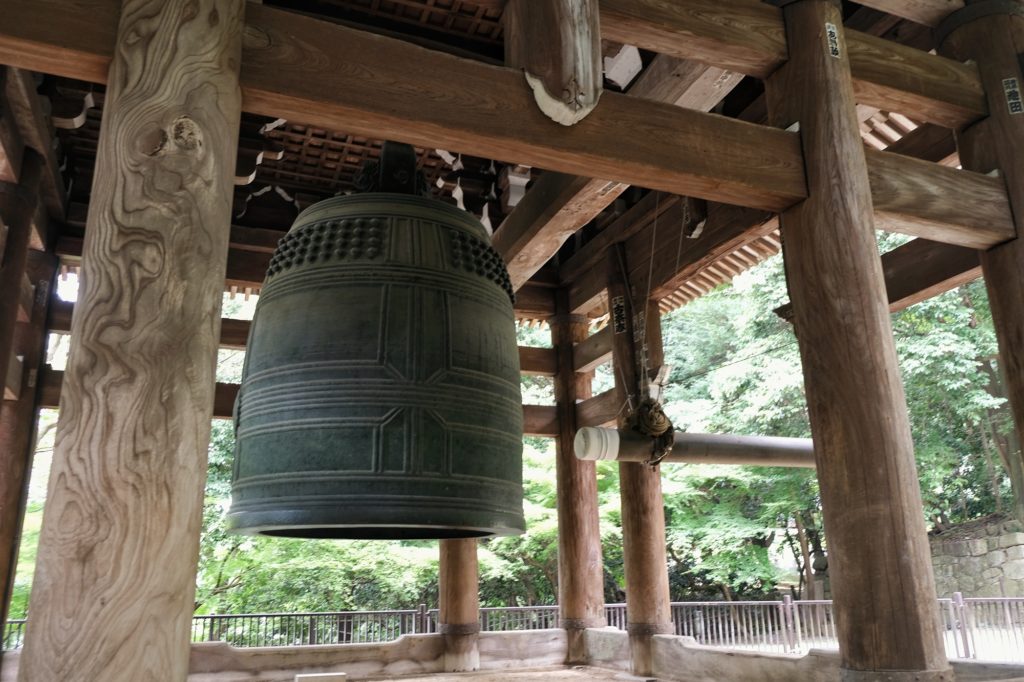 La grande cloche du temple Chion-in à Kyoto