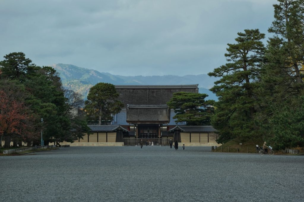 Le Shishin den Hall du Palais Impérial de Kyoto