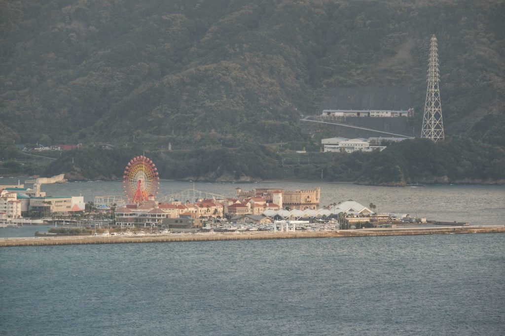 La Marina City et le parc d'attractions sur le thème de l'Europe à Wakayama