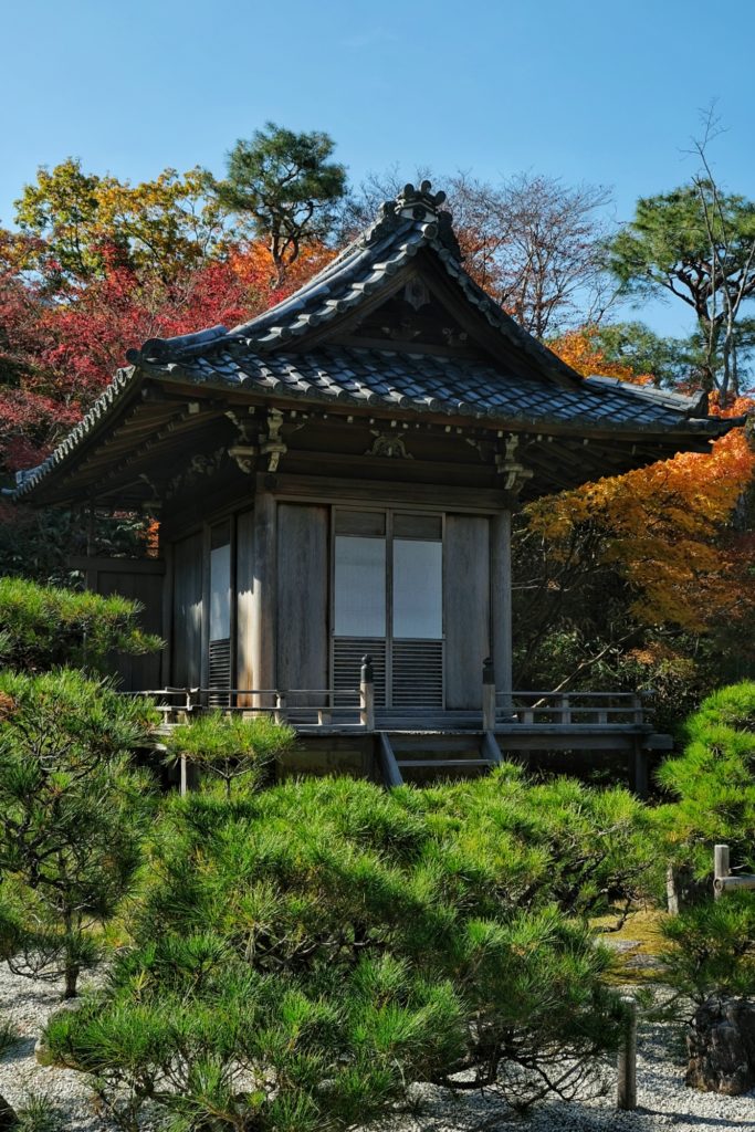 Le pavillon du Okochi Sanso de Kyoto